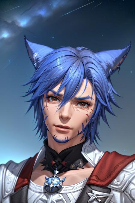 Face 2 Male Miqo RE:MIX Pony/Flux/XL/1.5