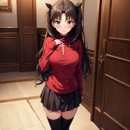 Rin tohsaka  LORA and(Pony)  from fate stay night visual novel