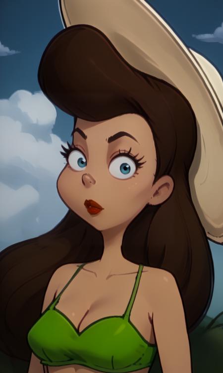 Brunette Beach Babe - Hey Arnold - 2000
