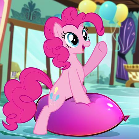 Sitting on a Balloon for PonyDiffusionXL v6