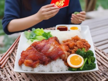 Men's Romance/Longjiang Pork Knuckle Rice