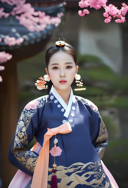 Hanbok_Woman_Dangui_XL Korean traditional clothes版本beta4 (ID: 263359)