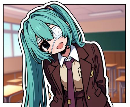 [Illustrious/Pony] Hatsune Miku (Monitoring) / 初音ミクモニタリング