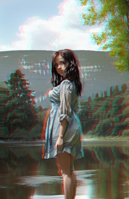 LoRA-3D - Anaglyph Image Generator版本LoRA-3D Strong (ID: 7371)
