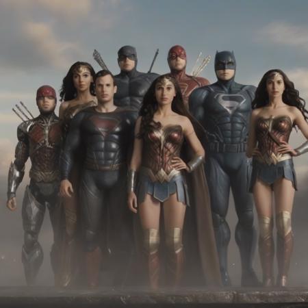 Zack Snyder's Style and Characters | Superman, Batman, Wonder Woman, The Flash, Aquaman and Cyborg