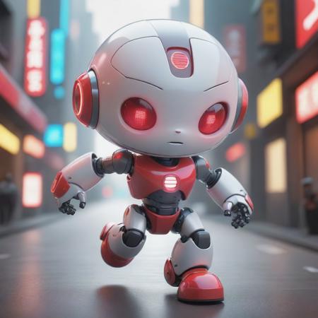 robot ip design - 机器人 吉祥物 ip形象