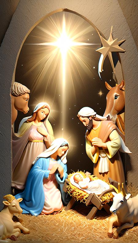 Nativity Scene LoRA XL