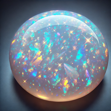 opalescent rocks