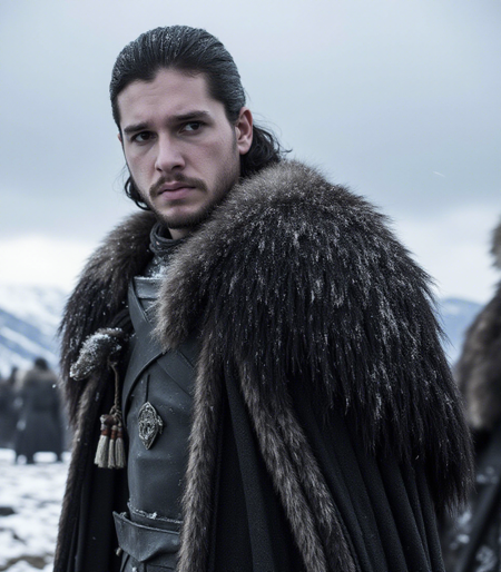 Jon Snow - (Kit Harington) - Game of Thrones - FLUX