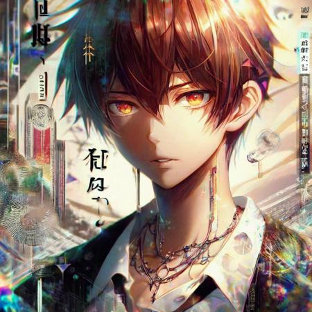 Anime Glitch Boy