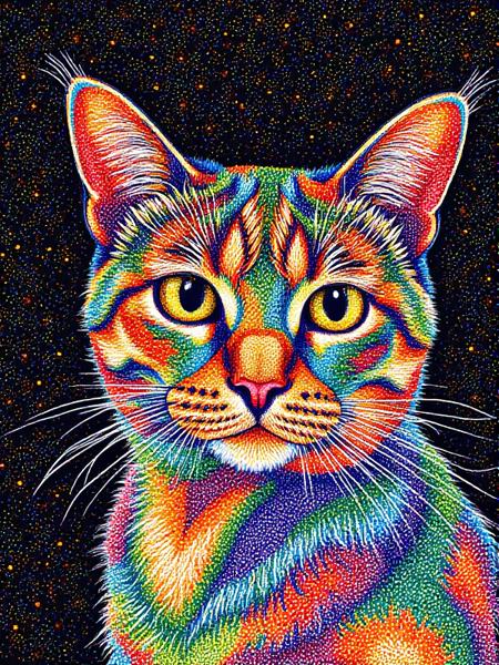 Pointillism Art style版本v1.0 (ID: 1146065)