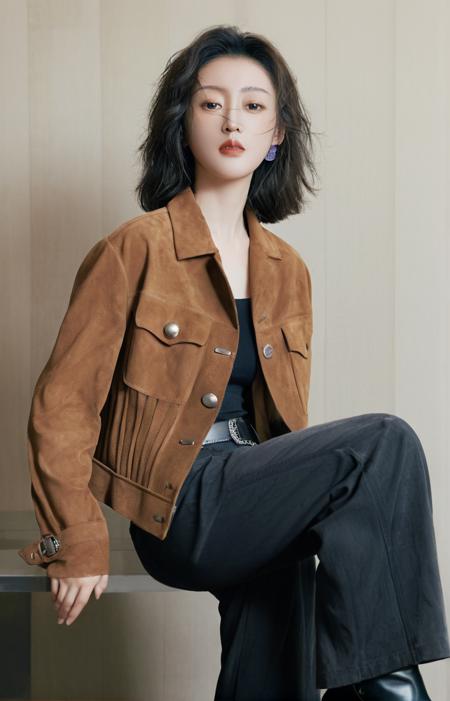 白狐脸儿张小姐 for SDXL #zhangtianai