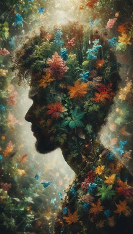 Double Exposure meets Photography Artstyle XL