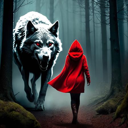 Little Red Riding Hood XL + SD1.5 + F1D