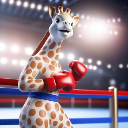 Sophie the Giraffe - SDXL