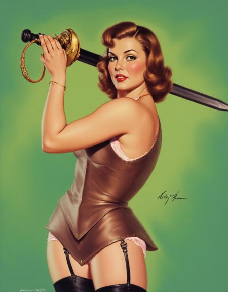 Pinup Art Style