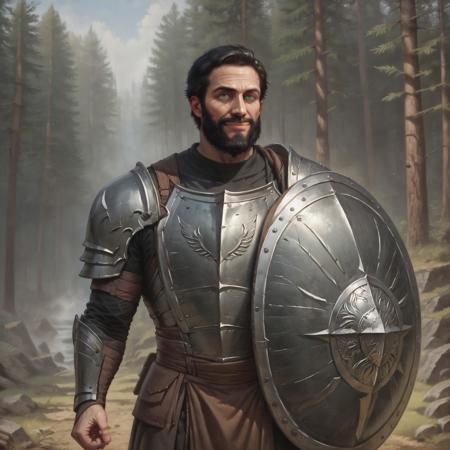Holding a Shield - JJAA - Beta