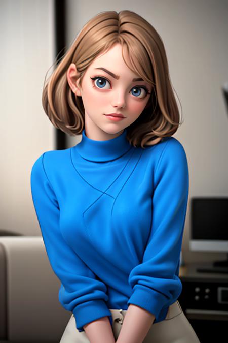 Emma Stone - [Pony, DoRA, SD1.5]