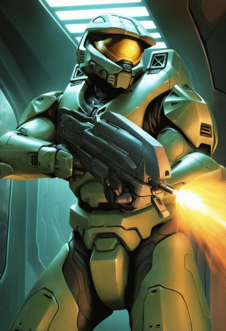 Master Chief Petty Officer John-117 (Halo) SDXL LoRA [Illustrious]