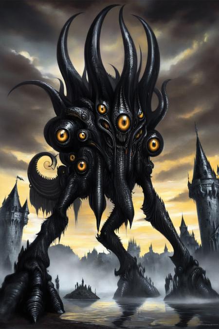 PAseer's Cthulhu Mythos SDXL Dark Young of Shub Niggurath