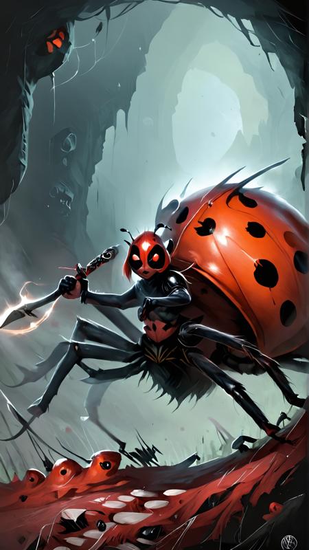 Arachnid - Creature Concept - SDXL