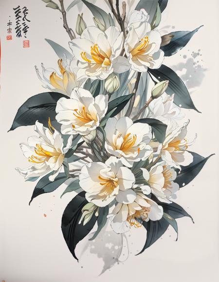 Modern chinese ink painting(當代工筆水墨畫)版本v1.0 (ID: 823460)