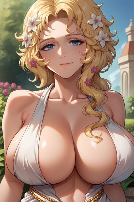 Aphrodite/アフロディテ (Shuumatsu no Valkyrie: Record of Ragnarok) SDXL LoRA [Pony Diffusion]版本v1 (Pony Diffusion XL) (Pony Diffusion XL)