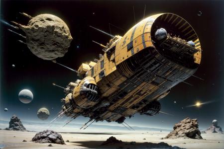 Terran Trade Authority space art style
