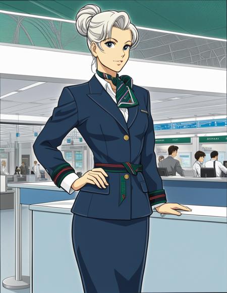 Alitalia Stewardess Uniform / Divisa SDXL