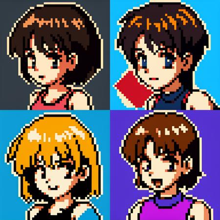 pixel character