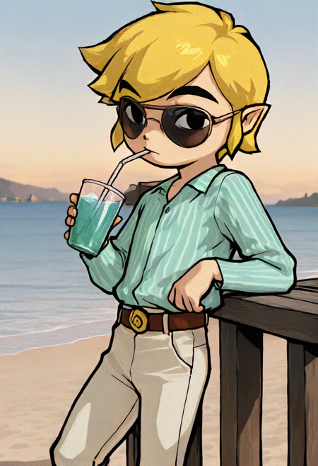 [WIND WAKER] Toon Link - Toon Zelda - Tetra [Illustrious Character + Style LoRA]