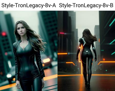 Tron Legacy Style