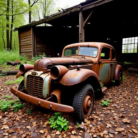 Rusted Wreck - CE - SDXL & Flux