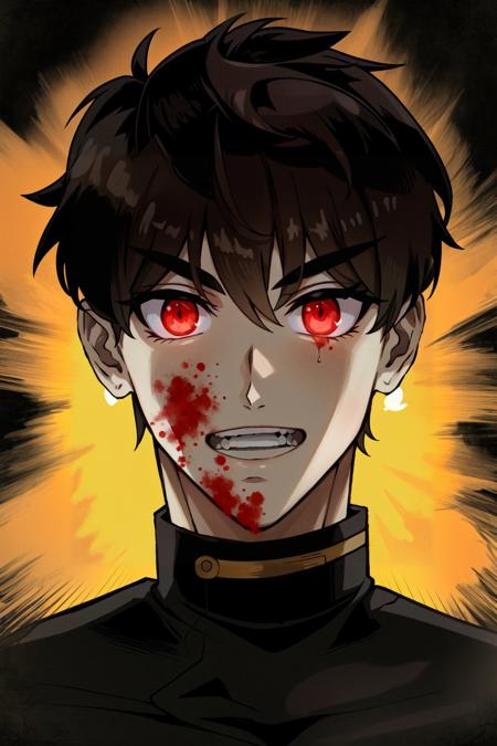 White Blood Manga style