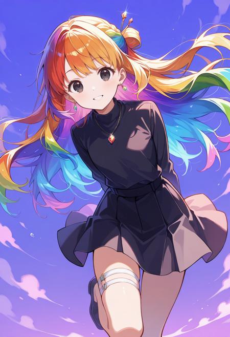 Rainbow Hair
