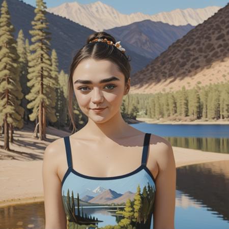 Maisie Williams (Flux D - SDXL)