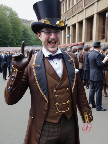 Character Change - Steampunk - Retrofuturistic technology!