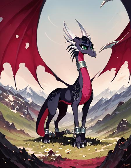 Corrupted Cynder【 The legend of Spyro - A New Beginning 】- 【PONY - FLUX - DSXL】