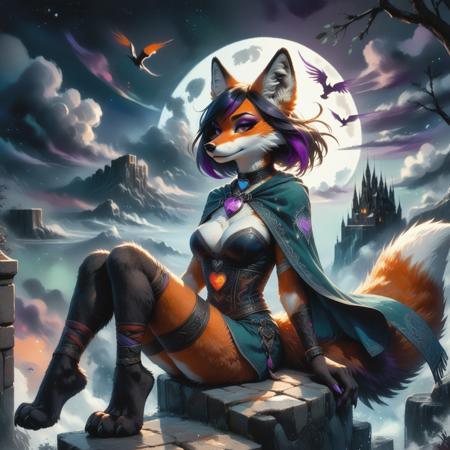 Haunting Castles (Background) [Pony/ILXL]