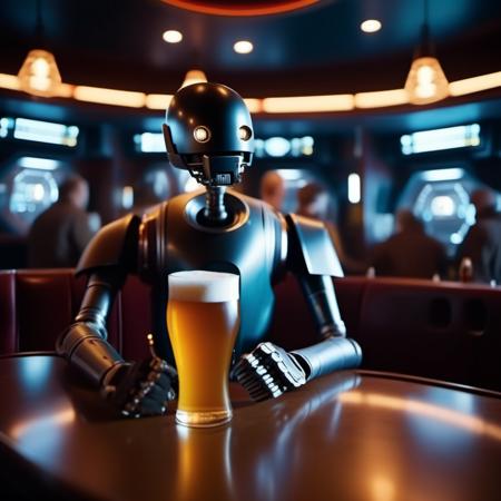 K-2SO - Star Wars franchise - SDXL