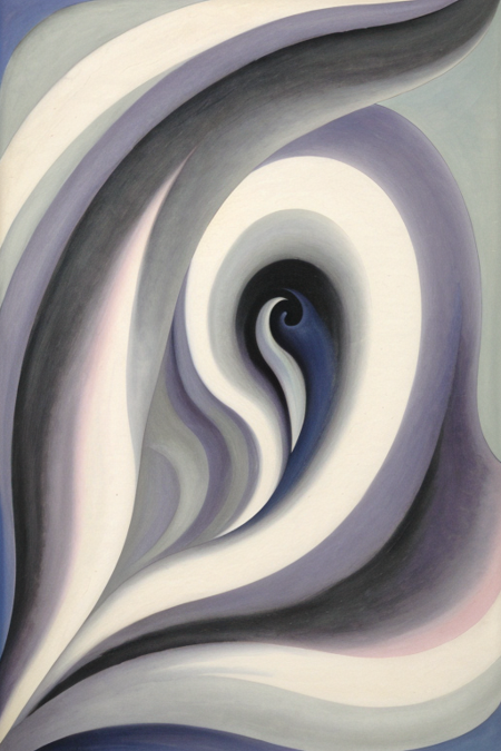 Georgia O'Keeffe's flower paintings