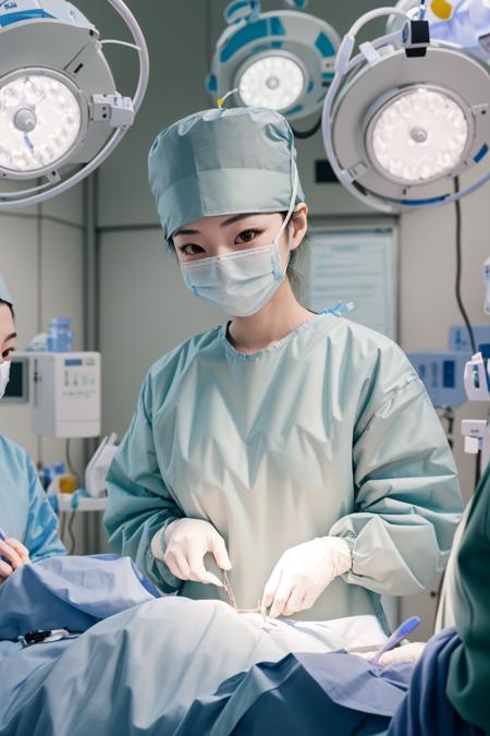 Female Surgeon / Surgical Nurse