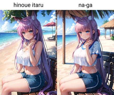 Hinoue Itaru | Na-ga | Visual Arts/Key | Artist style