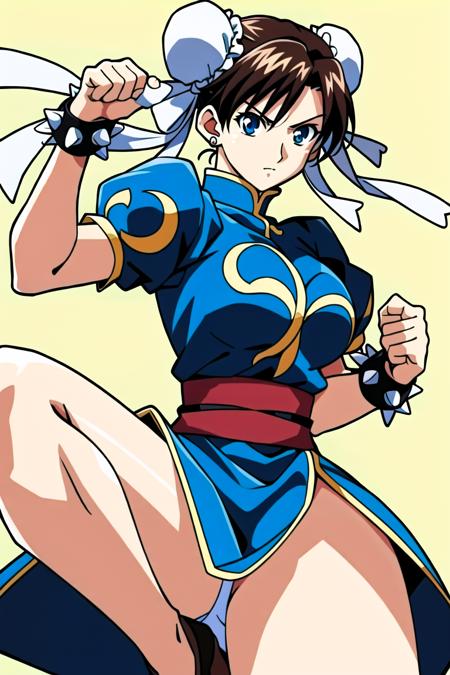Street Fighter II: The Animated Movie - Art style