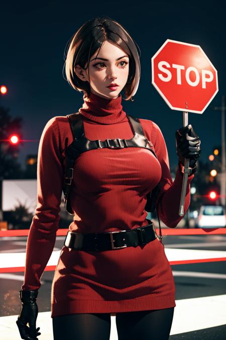 Holding a stop sign - yomama版本v1.0 (ID: 267589)