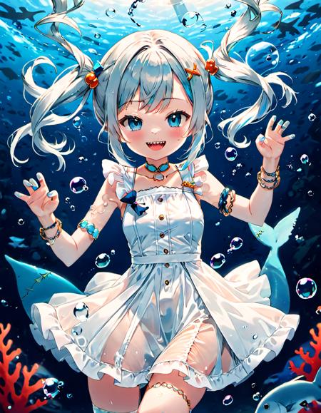 Gawr Gura | SDXL | Every Outfit + Chibi