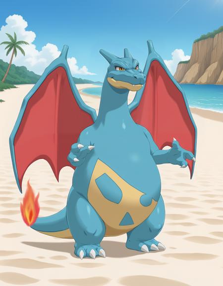 Crocoizard / Croconaw + Charizard - Pokemon (Infinite Fusion) - SDXL(Pony)版本v1_pindigoxl (ID: 1122009)