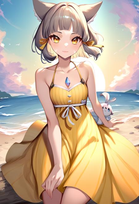 Xenoblade Chronicles 2 - Nia and Dromarch (ニア &  ビャッコ) PonyXL