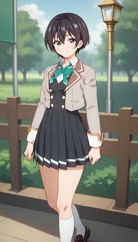 更科茅咲-不时轻声地以俄语遮羞的邻座艾莉同学（Chisaki Sarashina-Tokidoki Sotto Roshiago de Dereru Tonari no Aarya-san）