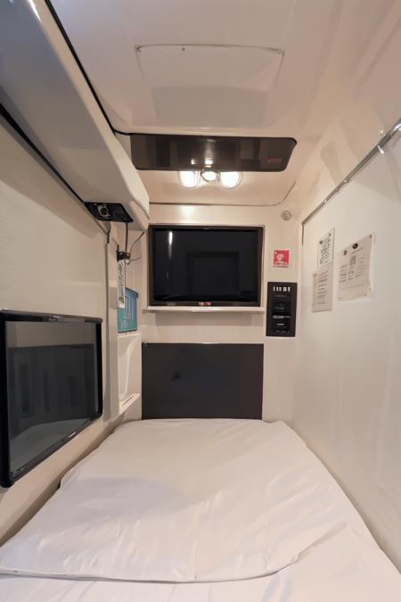 カプセルホテルの中 Inside the capsule hotel SD15版本SD15_V1 (ID: 639343)